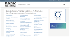 Desktop Screenshot of bankandtechguide.com